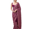 Women's Vichitra Silk Heavy Embroidery Work Saree with Blouse Piece