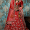 HANDCRAFTED RED LEHENGA SET (LIMITED EDITION)